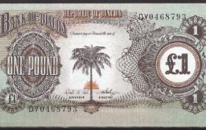 1 pound  P2  1967  UNC