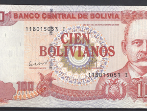 100 Bolivianos 2013  P 241  UNC
