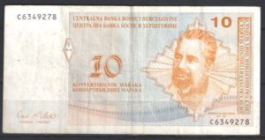 10 dinara P63-a 1998 Fr