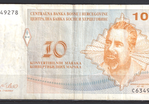 10 dinara  P63-a  1998  Fr