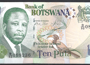 10 Pula 2002  P 24-a  UNC