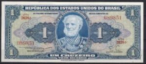 1 cruzeiro 1954-58  P 150-b  UNC