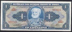 1 cruzeiro 1954-58  P 150-d  UNC