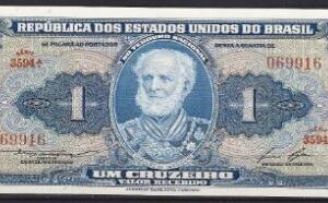 1 cruzeiro 1954-58  P 150-d  UNC