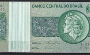 1 cruzeiro 1972  P 191A-c  UNC