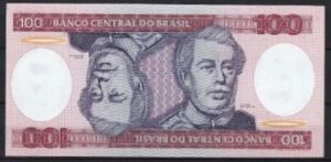 100 cruzeiros 1984 P 198-b UNC