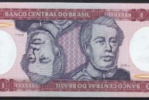 100 cruzeiros 1984  P 198-b  UNC