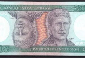 200 cruzeiros 1984  P 199-b  UNC