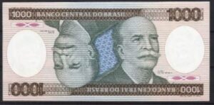 1.000 cruzeiros 1985 P 201-c UNC
