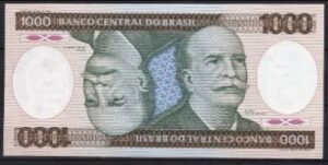 1.000 Cruzeiros 1986 P 201-d UNC