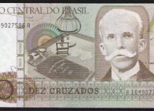 10 cruzados 1986 P 209-a UNC