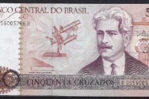 50 cruzados 1986  P 210-a  UNC