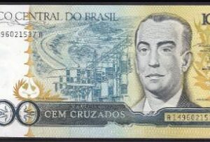 100 cruzados 1987  P 211-b  UNC
