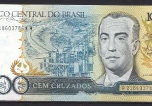 100 cruzados 1987  P 211-c  UNC