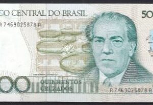 500 cruzados 1987  P 212-c  UNC