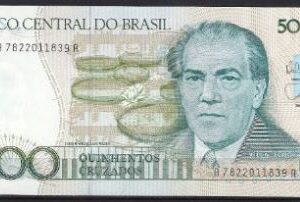 500 cruzados 1988  P 212-d  UNC