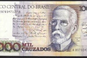 1000 cruzados 1988  P 213-b  UNC
