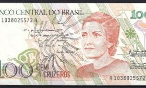 100 cruzeiros 1990  P 228  UNC