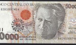 50 cruzeiros 1993  P 237  UNC
