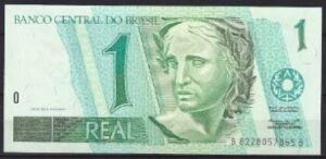 1 real 1997 P 243-c UNC