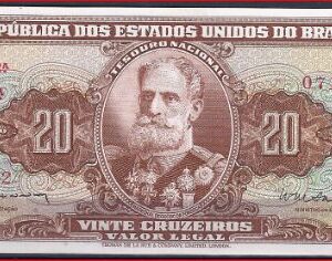 20 Cruzeiros 1962  P 178  UNC