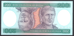 200 Cruzeiros 1984 P 199-a UNC