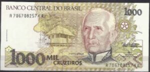 1.000 Crizeiros 1991 P 231-c UNC