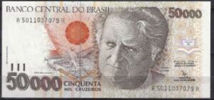 50.000 cruzeiros 1992 P 234-a UNC
