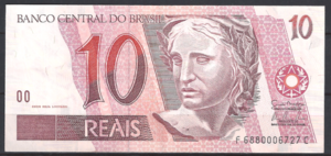 10 Reais 2010 P 245A-m UNC
