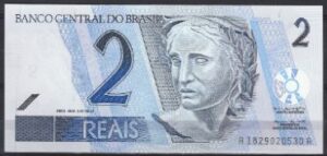 2 Reais 2001 P 249-a UNC