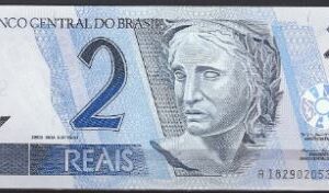 2 Reais 2001  P 249-a  UNC