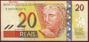 20 Reais 2005 P 250-e UNC