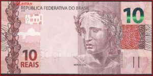 10 Reais 2010 P 254-a UNC