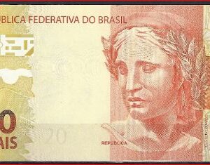 20 Reais 2010  P 255-a  UNC-