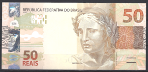 50  Reais 2010  P 256-b  UNC