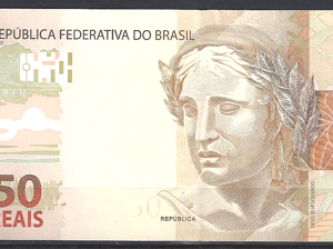 50  Reais 2010  P 256-b  UNC