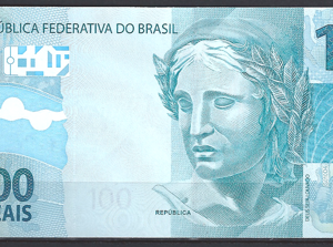 100 Reais 2010  P 257-b  UNC