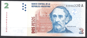 2 Pesos 1997 P 346-a UNC