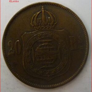 20 Reis 1869 KM 474 XF