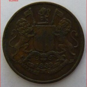 One Pie 1833  KM 232  PR/XF