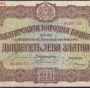 20 Lev  P23-a  1917  ZFr