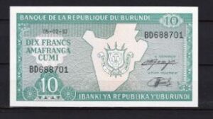 10 Francs 1997 P 33-d  UNC