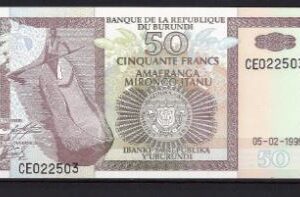 50 Francs 1999 P 36-b  UNC