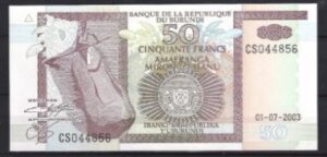 50 Francs 2003 P 36-d  UNC