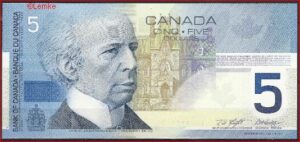 5 Dollars 2002  P 101-a  UNC