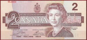 2 Dollars 1986  P 94-a  UNC