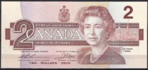 2 Dollars 1986  P 94-b  PR/XF