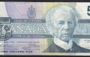 5 Dollars 1986  P 95-b  ZFR-