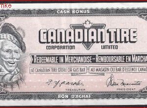 10 Cents Canadian Tyre 1987