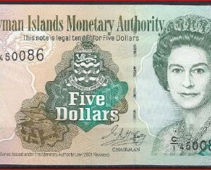 5 Dollars 2001  P 27-a  UNC